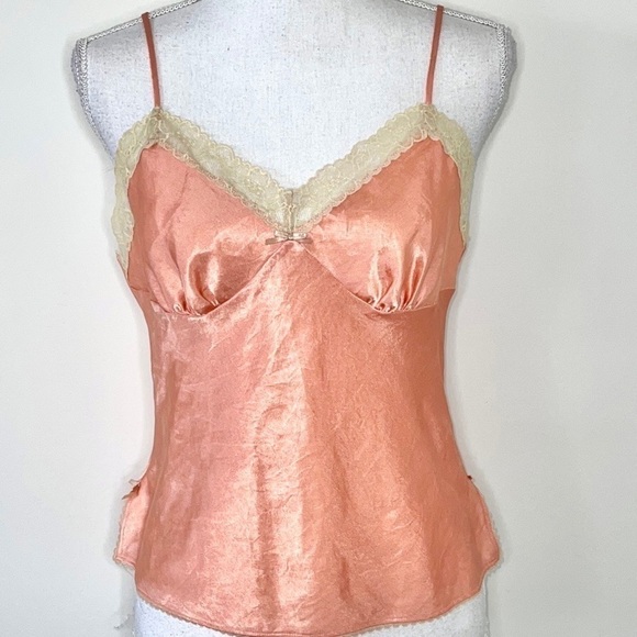 Victoria’s Secret Angels Satin Apricot Cami - Picture 2 of 5